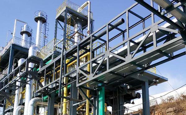 制藥廢水三效蒸發(fā)器案例實拍 制藥廢水三效蒸發(fā)器案例實拍