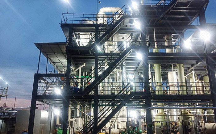 三效顏料廢水蒸發器正在發往浙江