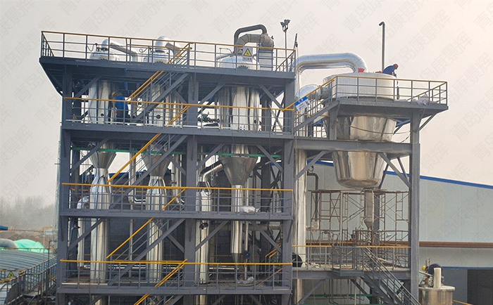 三效強制循環蒸發器 三效強制循環蒸發器